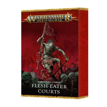 Games Workshop 91-30 - WARSCROLL CARDS:FLESH-EATER COURTS (ENG)