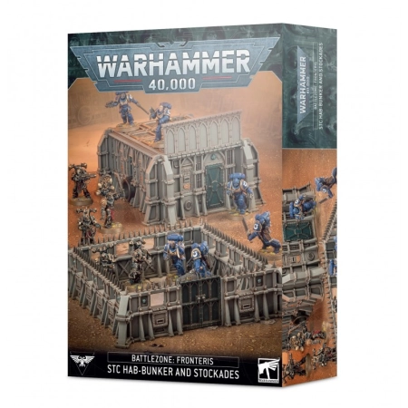 Games Workshop 64-55 - B/Z FRONTERIS: STC HAB-BUNKER & STOCKADE