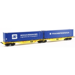 ACME 90263 - Wagon platforma kontenerowa Sggmrss 90’, CLIP, Ep.VI