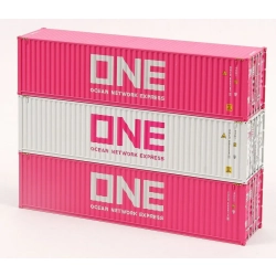 ACME 95039 - 3 kontenery 40' - malowanie 'ONE'
