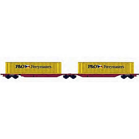 ACME 40207 - Wagon kontenerowy Sggmrss, FS, ep. V-VI 'P&O Ferrymaster'