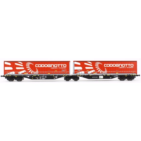 ACME 40393 - Zestaw platform Sggmrss 90, PKP-Cargo, Ep.V-VI 'Codognotto'
