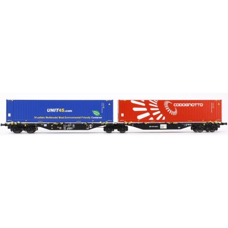 ACME 40394 - Zestaw platform Sggmrss 90, PKP-Cargo, Ep.V-VI 'Unit45'