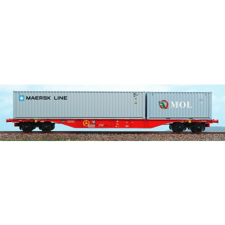 ACME 40411 - Wagon kontenerowy Snggs 60, Rail Cargo Austria, ep. VI 'MAERSK'