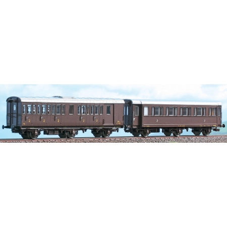 ACME 55282 - Zestaw 2 x Wagon pasażerski 1931R, FS, ep. III