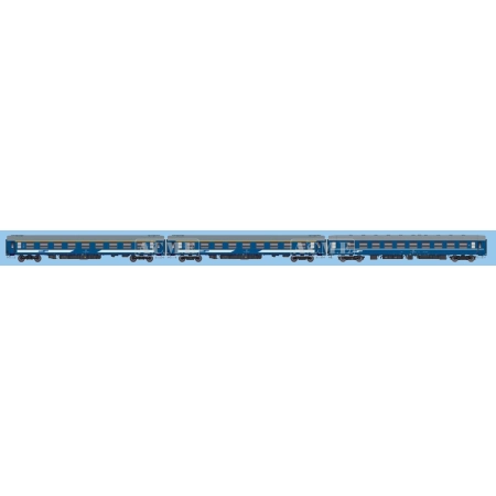 ACME 55354 - Zestaw 3 wagonów pasażerskich IC Savia, JZ, Ep.V