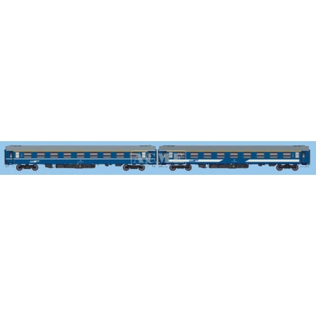 ACME 55355 - Zestaw 2 wagonów pasażerskich IC Savia, JZ, Ep.V