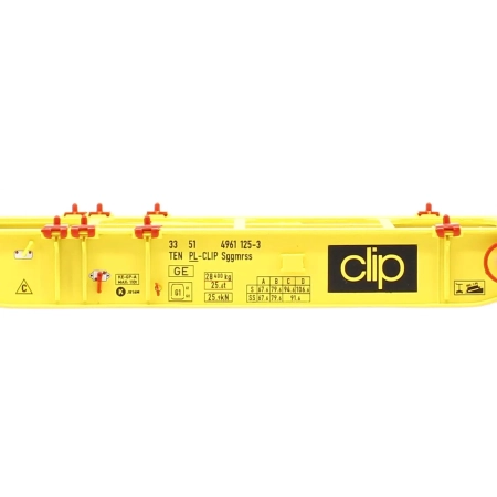 ACME 90263 - Wagon platforma kontenerowa Sggmrss 90’, CLIP, Ep.VI