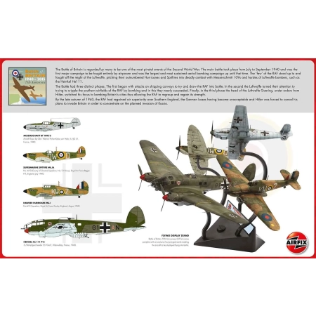 AIRFIX A50173A - Gift Set - Battle of Britain - 1:72 (Nowość 2025)