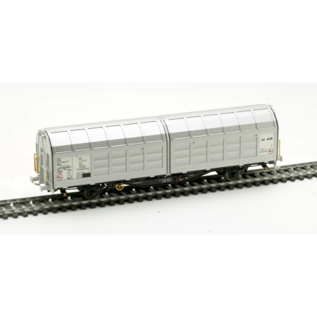 Albert model 245063 - Wagon towarowy z przesuwnymi ścianami Hbbillns, AAE, Ep.V