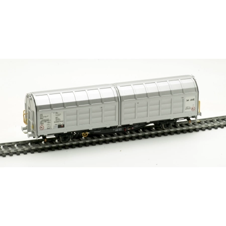 Albert model 245064 - Wagon towarowy z przesuwnymi ścianami Hbbillns, AAE, Ep.V