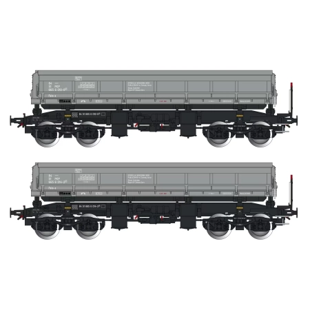 Albert Modell 600048 - 2 wagony samowyładowcze Fals-x, PKP, Ep.IV