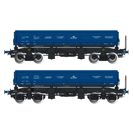 Albert Modell 600050 - 2 wagony Fa/Fas , PL-PKPC, PKP-Cargo, Ep.VI