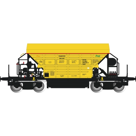 Albert Modell 696010 - Wagon samowyładowczy ONCF ep. VI, Fadsf