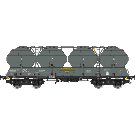 Albert Modell 900023 - Wagon cemenciarka PKP, ep. IV, 2 szt.