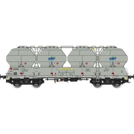 Albert Modell 900025 - Wagon cemenciarka PKP, ep. VI, 2 szt.