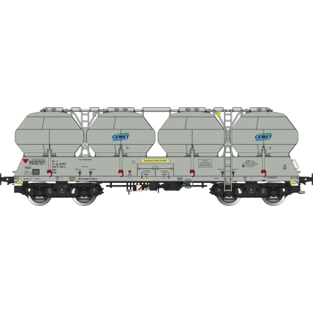 Albert Modell 900025 - Wagon cemenciarka PKP, ep. VI, 2 szt.