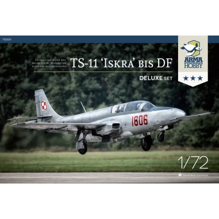 Arma Hobby 70001 - TS-11 Iskra bis DF - deluxe set 1/72 (2 modele)