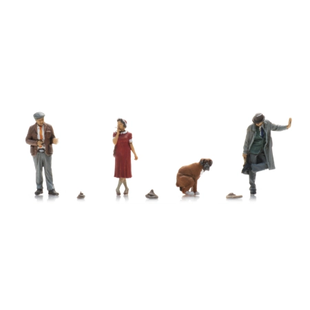 Artitec 5870104 - Psie odchody 3 figurki