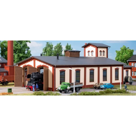 Auhagen 13342 – Lokomotywownia z wieżą ciśnień