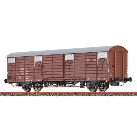 Brawa 49921 - Kryty wagon serii Glmms, DR, ep.IV