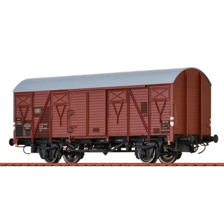Brawa 50140 – Kryty wagon towarowy Gs210, DB, ep.IV