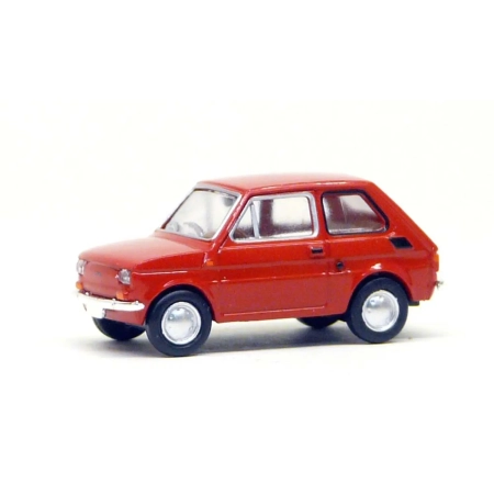 Brekina 22351 - Fiat 126, czerwony