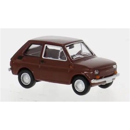Brekina 22372 - Fiat 126 brązowy.