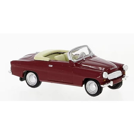 Brekina 27437 - Skoda Felicia, ciemnoczerwony, 1959 r.