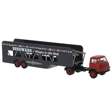 Brekina 43228 - Borgward B655 Autotransporter 'Borgward'