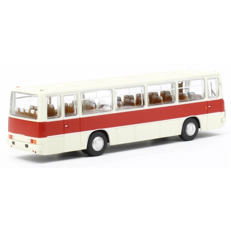 Brekina 59660 - Autobus marki Ikarus 255.71 biały/czerwony