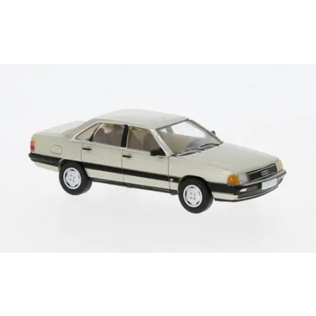 Brekina 870438 - PCX87, Audi 100 (C3), beige, 1982