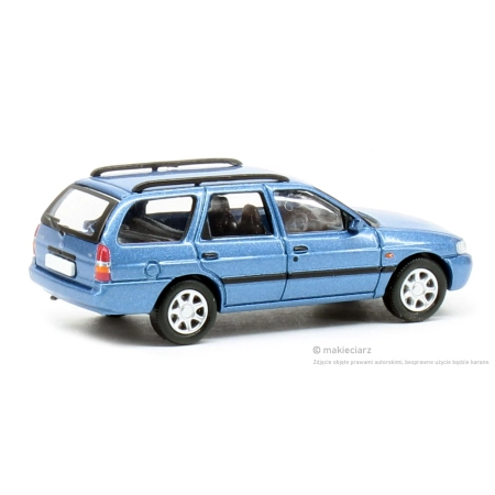 Brekina PCX87 870465 - Ford Escort MK VII Turnier, blau, 1995
