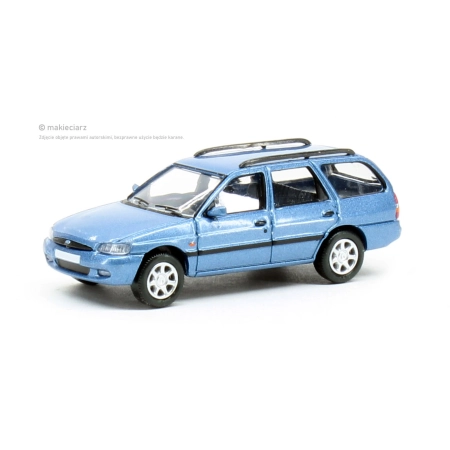 Brekina PCX87 870465 - Ford Escort MK VII Turnier, blau, 1995