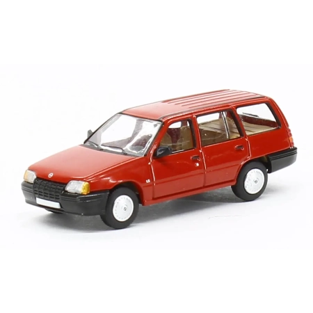 Brekina 870497 - Opel Kadett E Caravan, rot, 1985