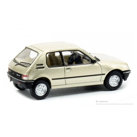 Brekina 870507 - Peugeot 205, beżowy, 1984