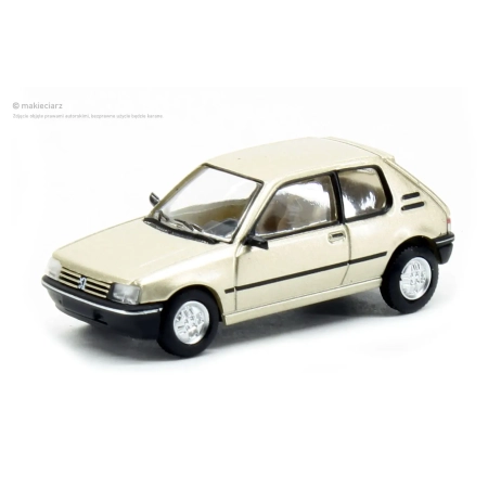Brekina 870507 - Peugeot 205, beżowy, 1984