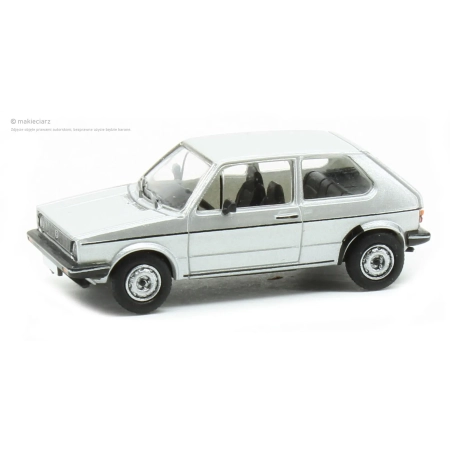 Brekina 870524 - VW Golf I, srebrny, 1980