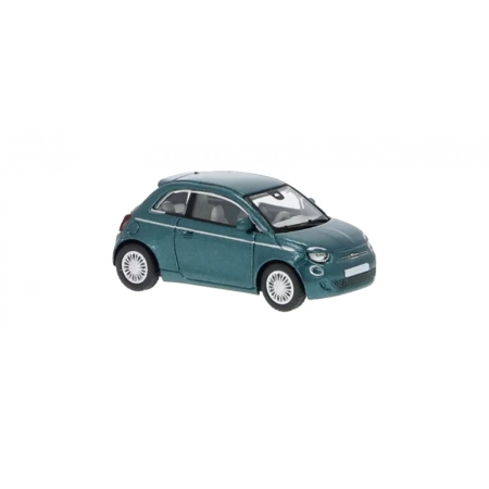 Brekina 870563 - PCX87, Fiat 500e, Ciemna zieleń, 2022