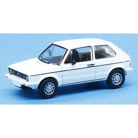 Brekina 871177 -  VW Golf I GTI, weiss, 1980