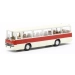 Brekina 59660 - Autobus marki Ikarus 255.71 biały/czerwony