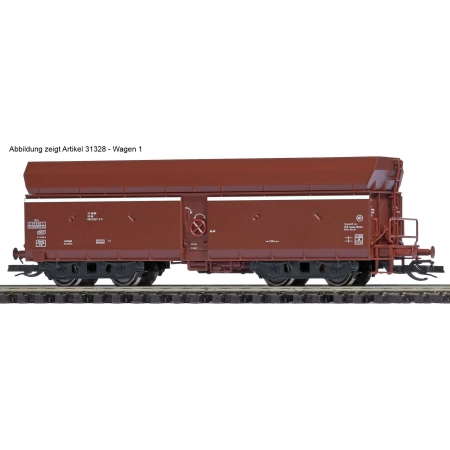 Busch 31335 - Wagon węglowy Fal, DR, Ep.IV