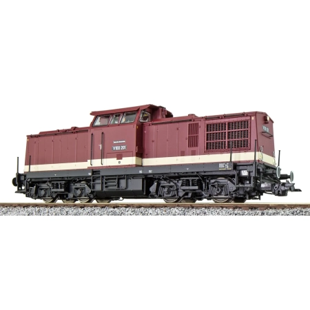 ESU 31760 - Spalinówka V100 201, DR, Ep.III, DC+AC-Sound