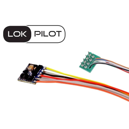 ESU 59810 - LokPilot 5 micro Dekoder, DCC/MM/SX, 8-polowy, NEM652