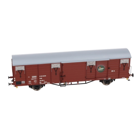 Exact-Train EX23074 - Wagon kryty Glmms, DR, Ep.IV 'Wernersgrüner'