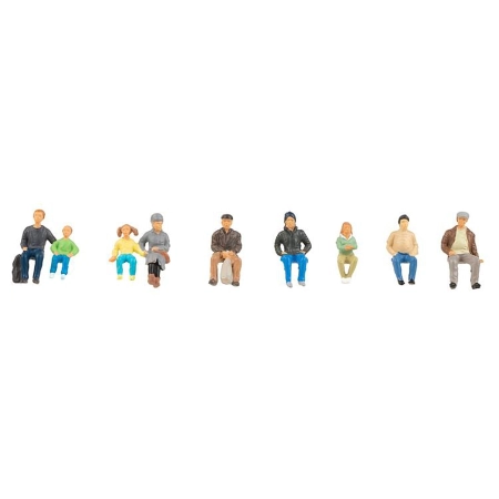 Faller 151663 - Figurki siedzące w skali H0.