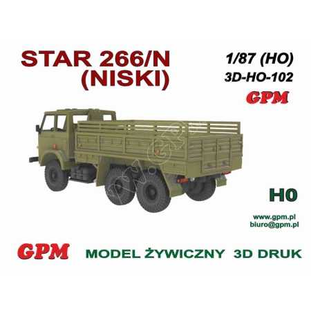 GPM 3D-H0-102 - Star 266N, Zestaw do sklejania. Druk 3D.