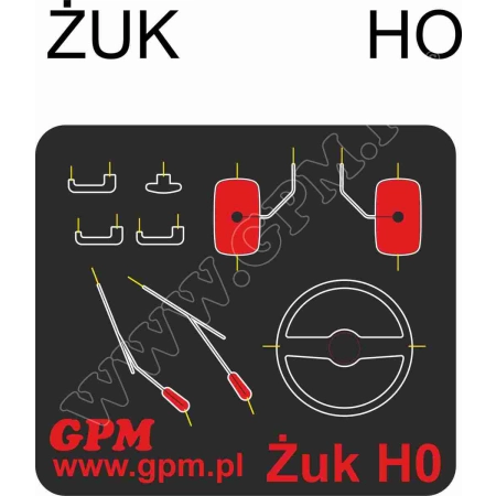 GPM F3DHO-06 - Detale fototrawione do pojazdów ŻUK