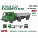 GPM 3D-H0-130 - Star C21 z naczepą.