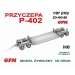 GPM 3D-H0-90 - Przyczepa P-402, do sklejania.